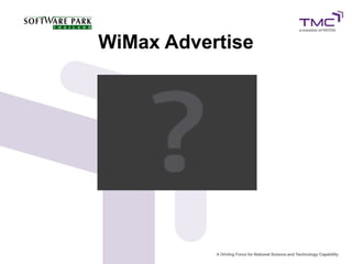 WiMax Advertise
 