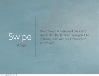 qnips.com
System:
Reservierungen vereinbaren und Mobile Loyalty basierend auf QR-Code-Verfahren
Akzeptanzstellen:
einige lokale Akzeptanzstellen wie Beach Motel
qnips
Twitter @klotzbrocken - web http://xing.to/maik
mobile loyalty
 