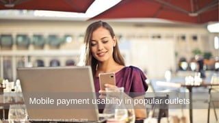 Mobile payment usability in popular outlets
Channel support information on the report is as of Dec, 2019
 