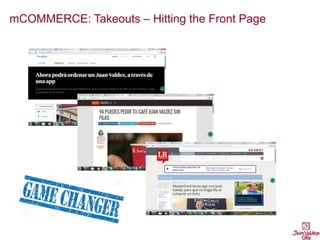 mCOMMERCE: Takeouts – Hitting the Front Page
 