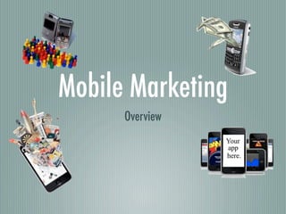 Mobile Marketing
      Overview
 