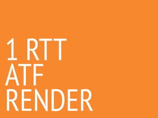 1 RTT
ATF
RENDER