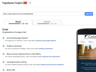 Otimizações de Performance Web: Desafios do Mundo Mobile