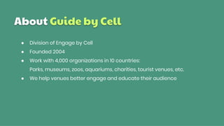 Guide by Cell: Mobile is the Perfect Solution for Museum Exhibits | PDF