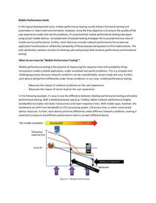 Mobile performance | PDF