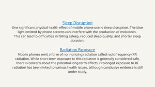 Mobile Phone and health risks 2024 (preventive medicine) | PPTX