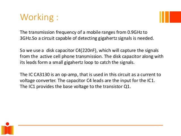 Mobile Phone Detector