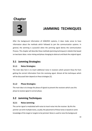 Mobile phone intelligent jamming system | PDF