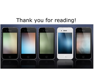 Thank you for reading!
 