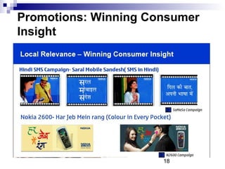 18
Promotions: Winning Consumer
Insight
 