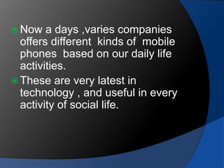 Effect of Mobile phones on Student Life | PPTX