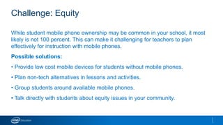 Mobile phones in the classroom by Shelley Shott
