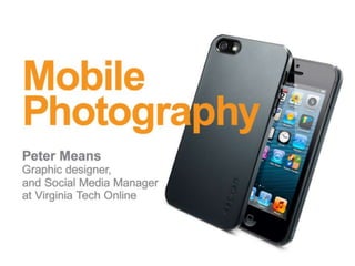 Mobile Photography Slide 1