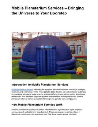 Mobile Planetarium Services – Bringing the Universe to Your Doorstep.pdf