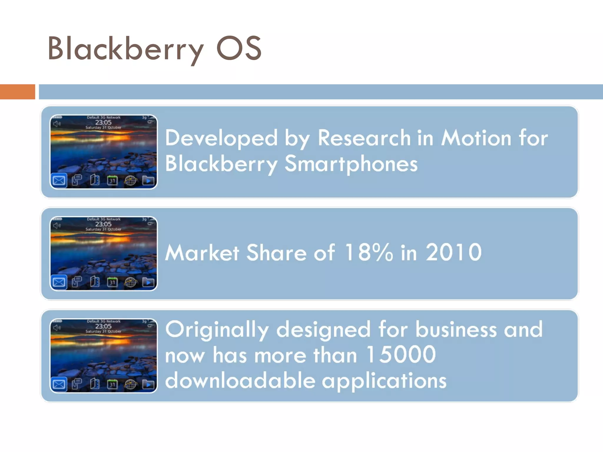 Blackberry OS 