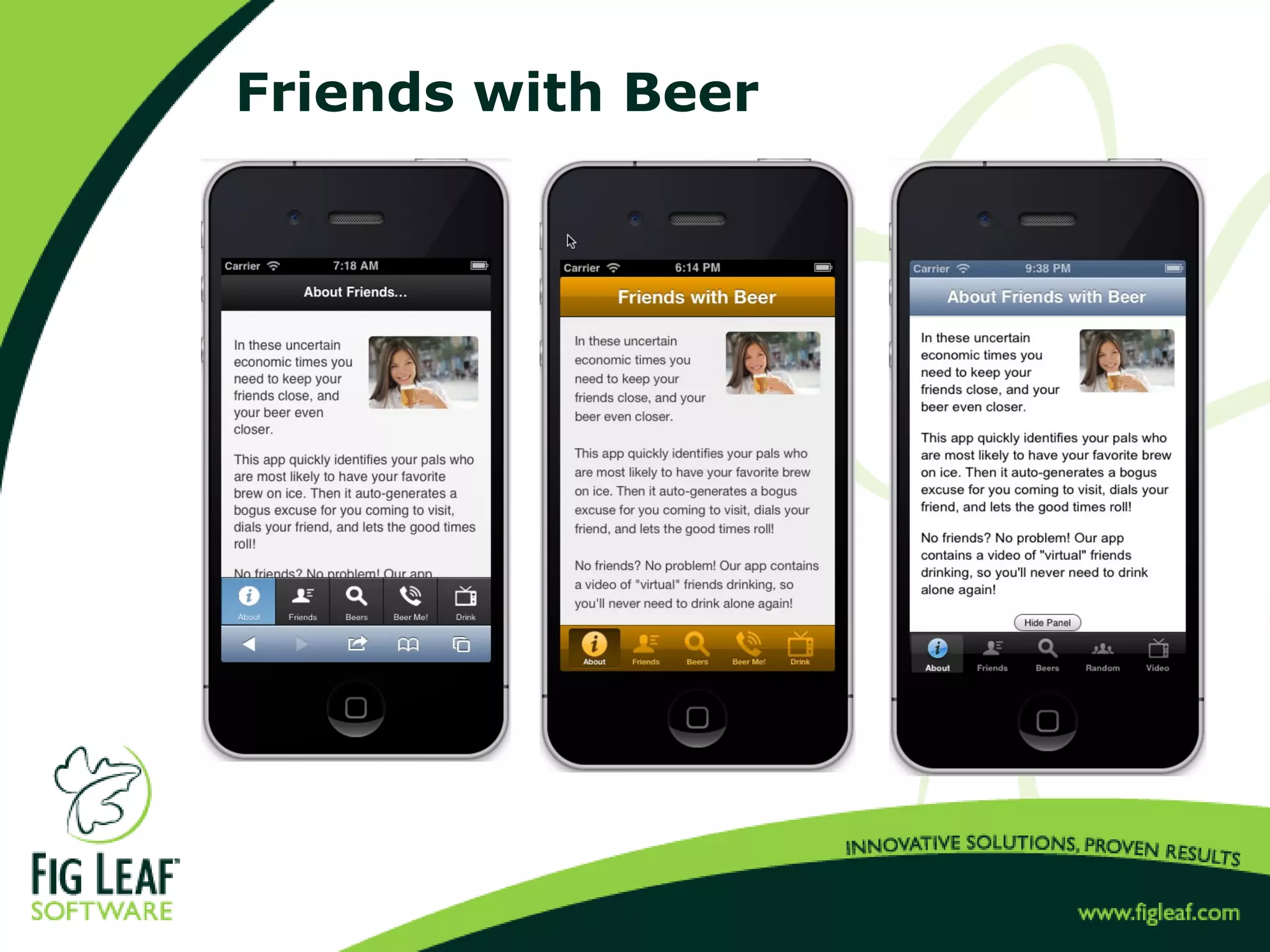 Friends with Beer
 