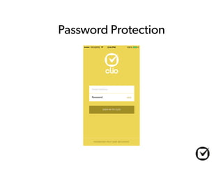 Password Protection 
 