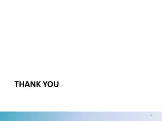 THANK YOU


            25
 