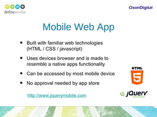 Designing for Mobile Devices | PPT