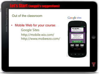 Mobile Teaching and Learning | PPTX