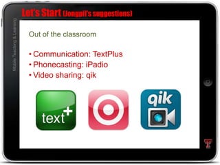 Mobile Teaching and Learning | PPTX