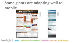 Some giants are adapting well to mobile