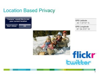 Mobile privacysurvey presentation