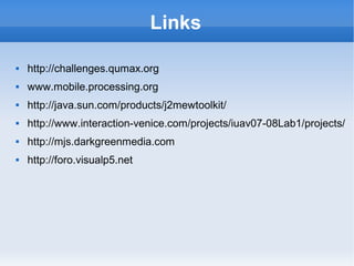Introducción a Mobile Processing