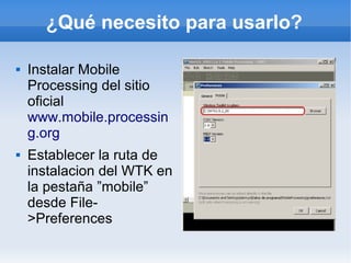 Introducción a Mobile Processing