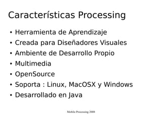 Mobile Processing 2008 Visualp5