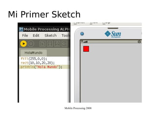 Mobile Processing 2008 Visualp5