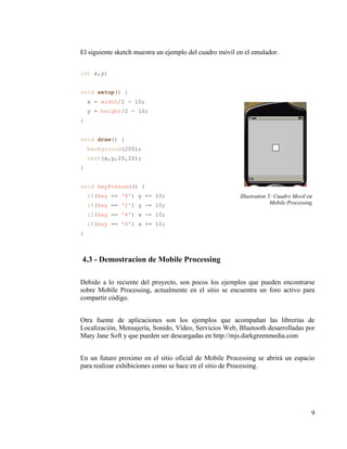 Mobile Processing Introduccion