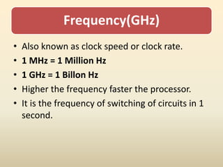 Ghz Example Mobile processors | PPTX