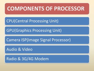 Mobile processors | PPTX