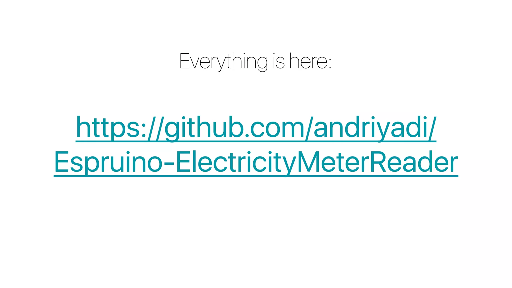 https://github.com/andriyadi/
Espruino-ElectricityMeterReader
Everything is here:
 
