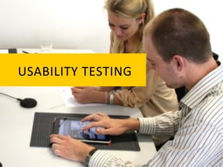 USABILITY	
   T ESTING	
  
 