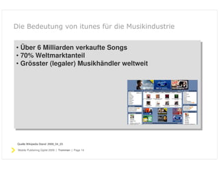 Publishing für Verlage auf dem iphone