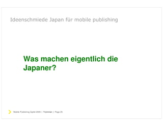 Publishing für Verlage auf dem iphone