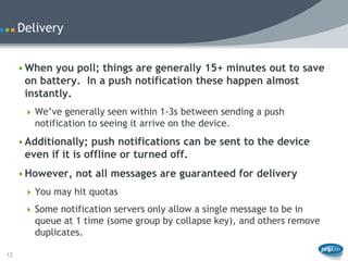 Mobile Push Notifications | PDF