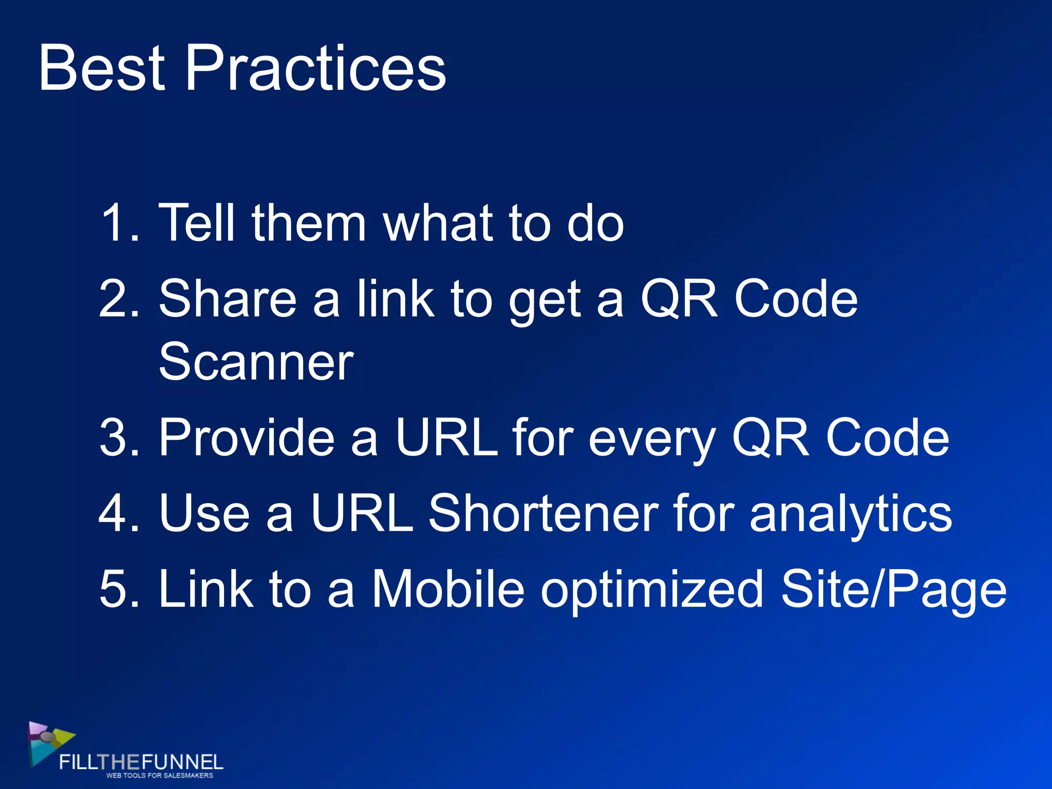 Tell them what to do