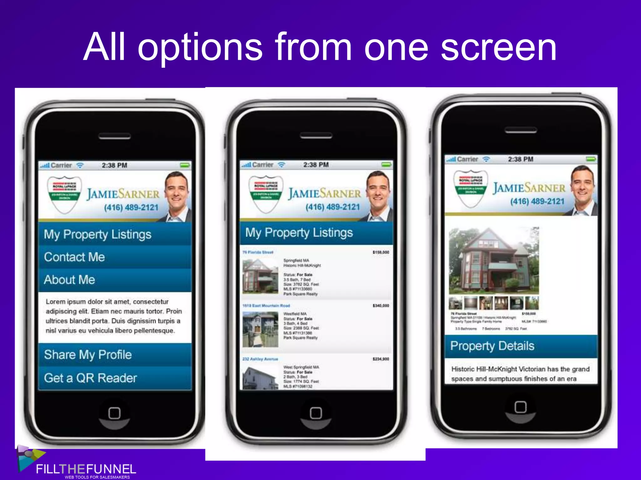 Look for robust features that get you instantly mobile – meaningfully differentiate and connect you