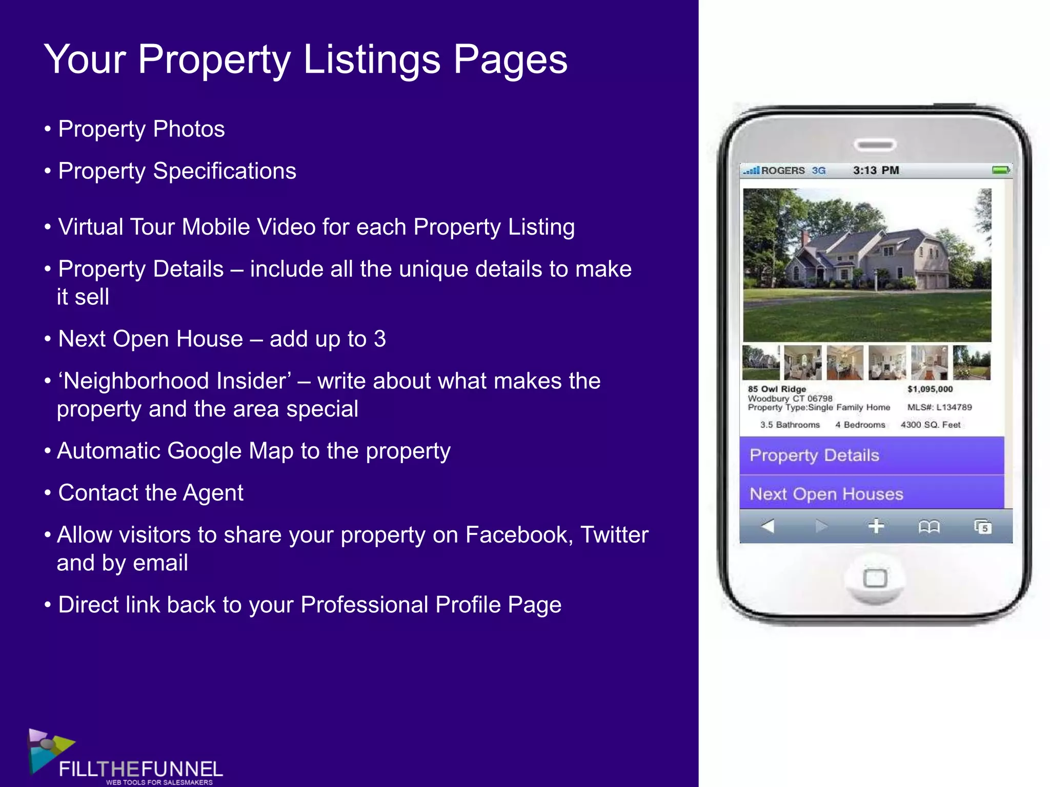  All of your relevant contact information 