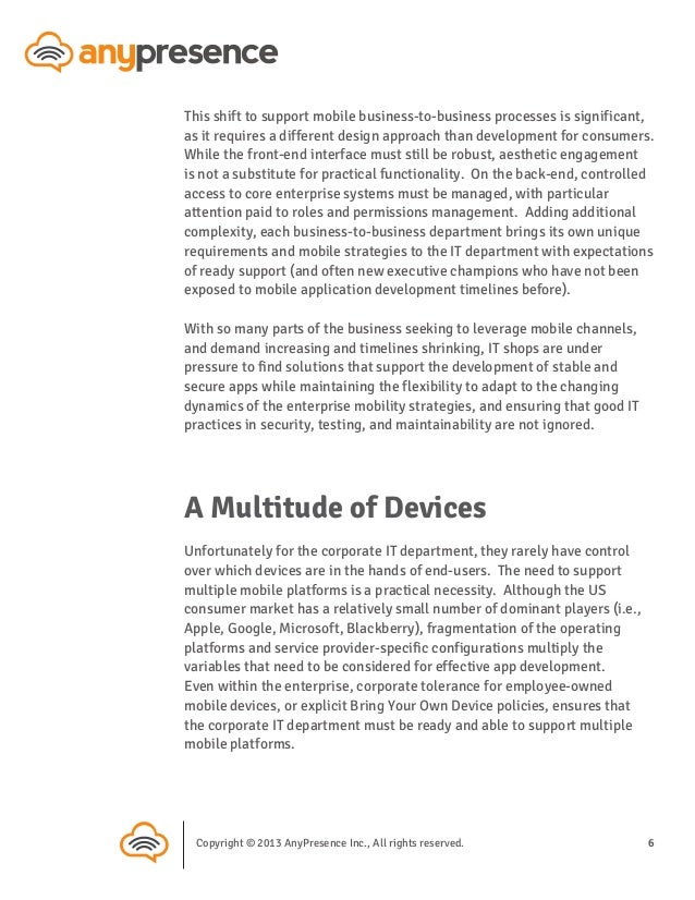 State Enterprise Advantages and Disadvantages Mobile Readiness