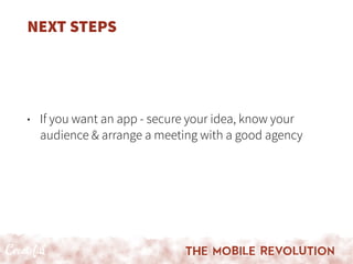 Mobile revolution presentation