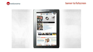 banner to fullscreen
 
