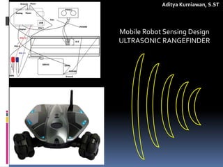 Aditya Kurniawan, S.ST
Mobile Robot Sensing Design
ULTRASONIC RANGEFINDER
 