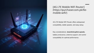 Best 4G LTE Mobile WiFi Routers in 2026 for Fast and Reliable Internet ...