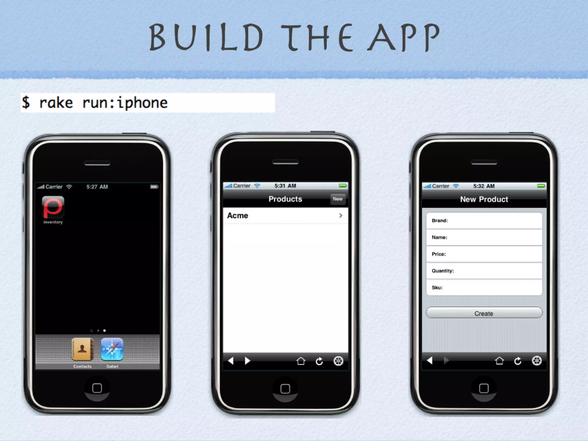 Mobile Ruby,  RubyConf 2009