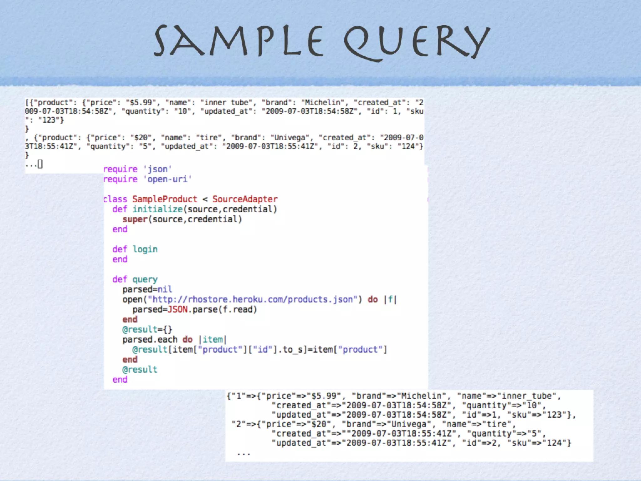 Mobile Ruby,  RubyConf 2009