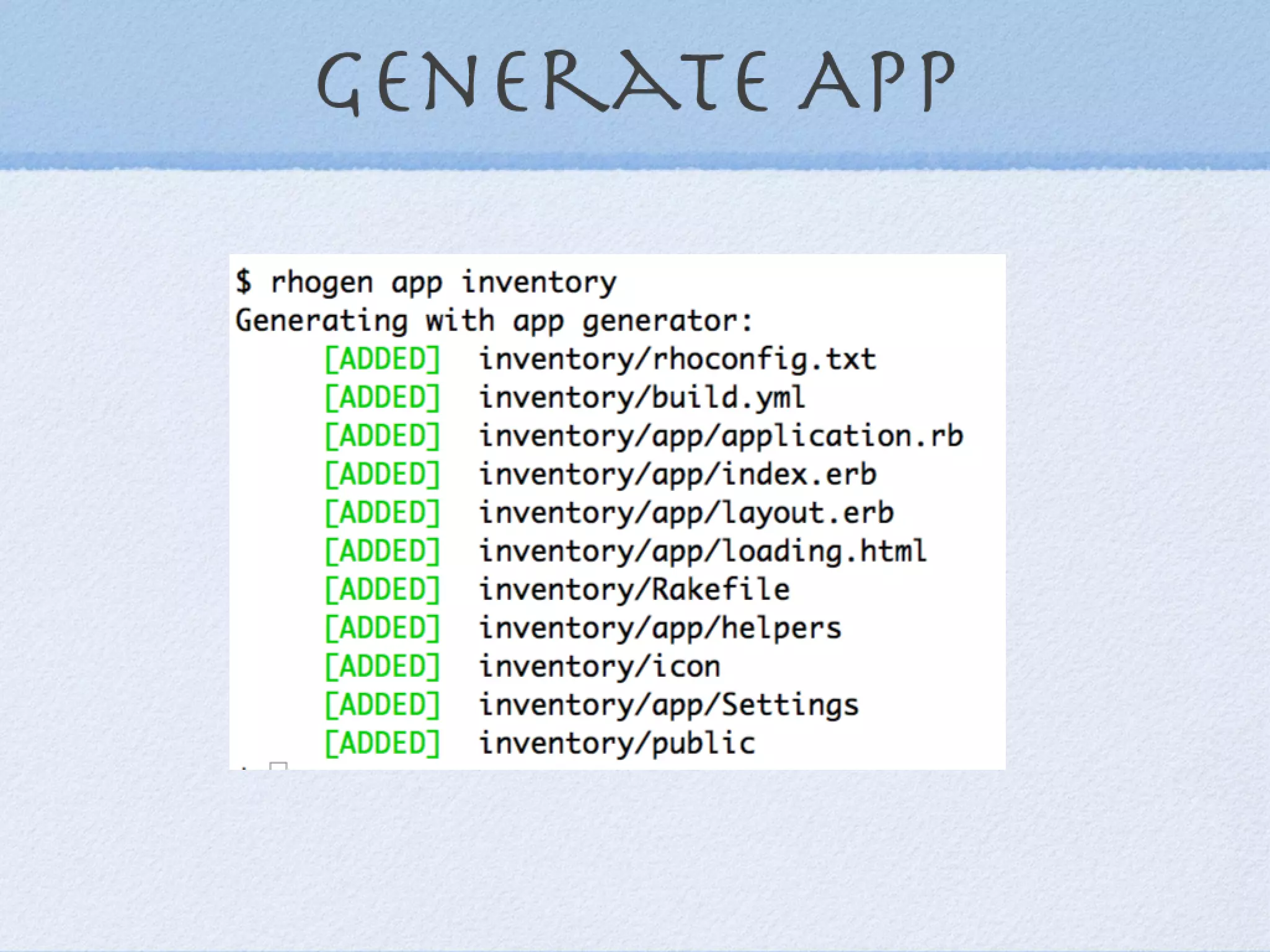 Mobile Ruby,  RubyConf 2009